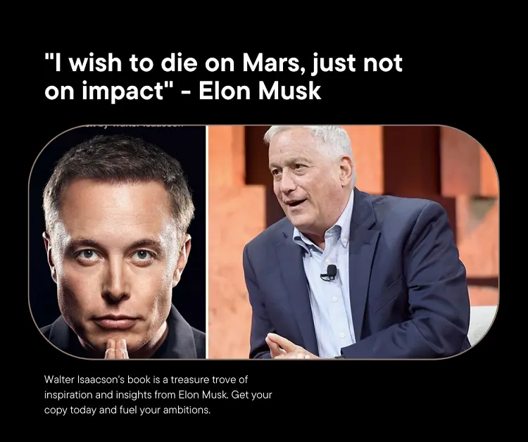 I wish to die on Mars, just not on impact - Elon Musk