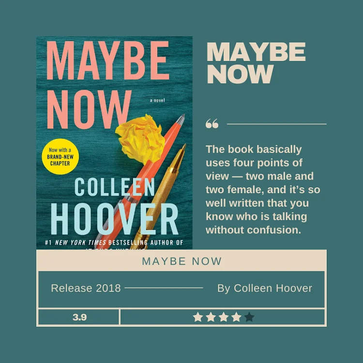 Maybe Now by Colleen Hoover