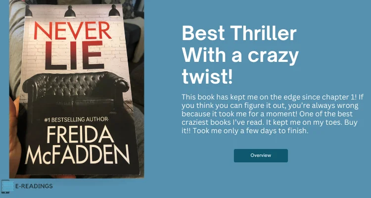 Never Lie by Freida McFadden